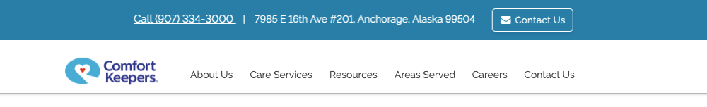 Comfort Keepers Anchorage. AK